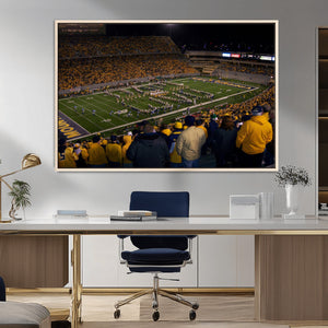 West Virginia Uni Mountaineers Football Team Print - Milan