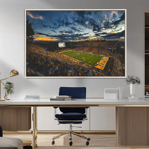 University of Wyoming Cowboys Football Team Print - Laramie