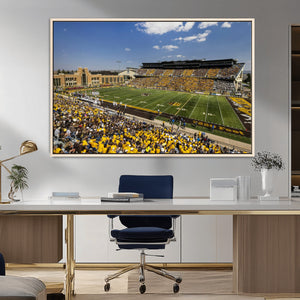 University of Wyoming Cowboys Football Team Print - Laramie