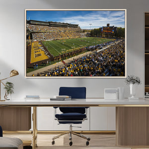 University of Wyoming Cowboys Football Team Print - Laramie
