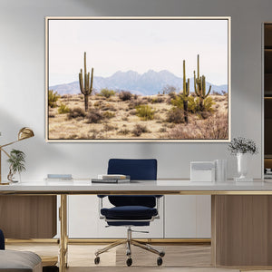 Arizona Desert Wall Art Print | Arizona Desert Canvas Print