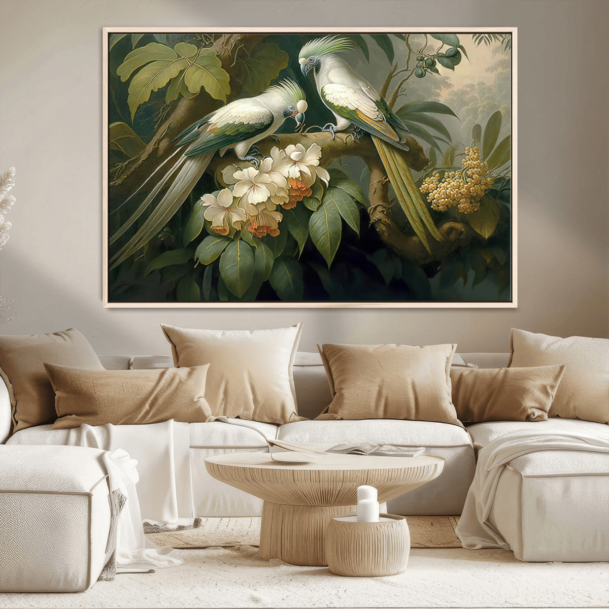 Tropical Paradise Print Wall Art Stunning Artwork of a