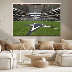 Dallas Cowboys Football Team Print - Arlington AT&T Stadium