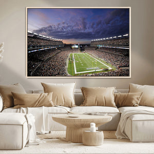 New England Patriots Football Team Print - Foxborough