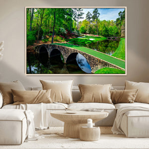 Augusta National Golf Club Wall Art - Panoramic Bridge &