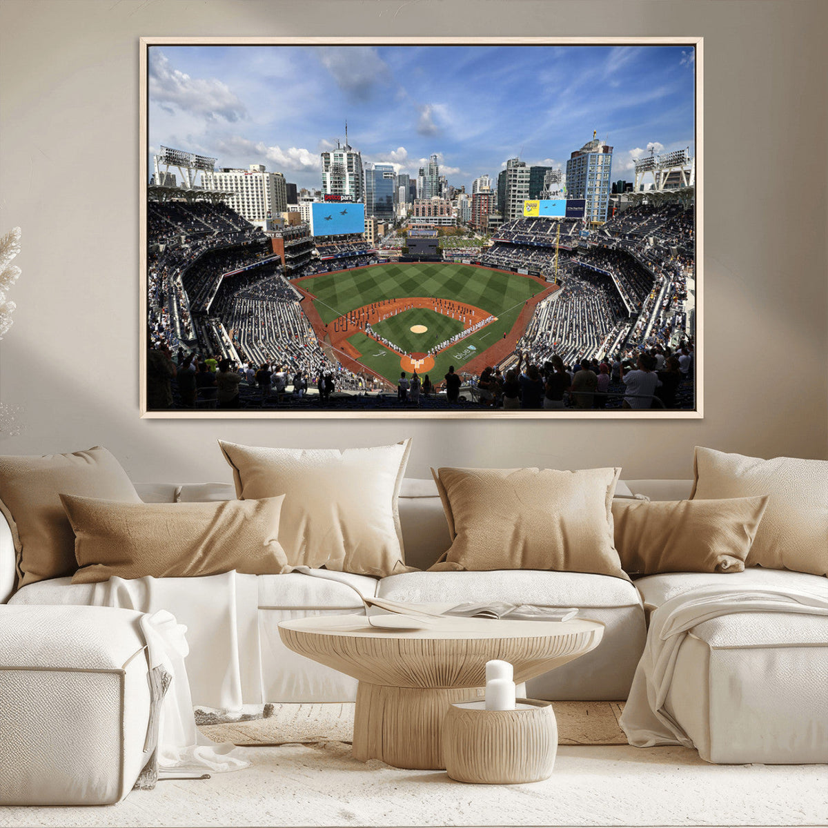 San Diego Padres Baseball Team Print - Petco Park Stadium