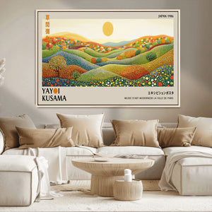 Yayoi Kusama Wall Art Print – Yayoi Kusama Wabi Sabi