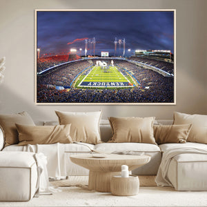 Kroger Field Canvas Wall Art - Kentucky Stadium Wall Art