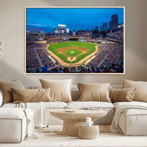 Target Field Stadium Wall Art Canvas Print – Minnesota Twins
