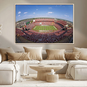 William Brice Stadium Wall Art Canvas Print – Stadium Crowd