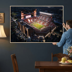 Oklahoma Memorial Stadium - Gaylord Memorial Stadium Wall
