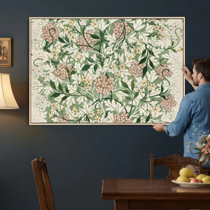William Morris Jasmine 1872 Canvas Wall Art — Arts and