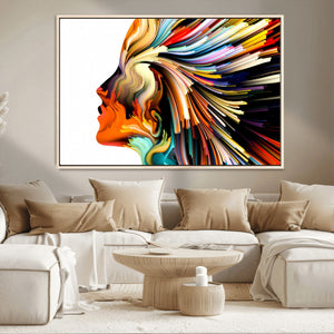 Profile Colors Canvas Print