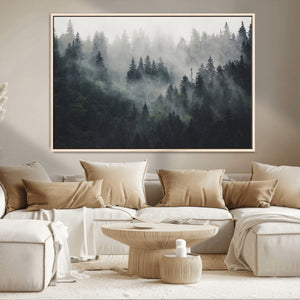 Nature Wall Decor - Serene Triptych Nature Print – Woodland