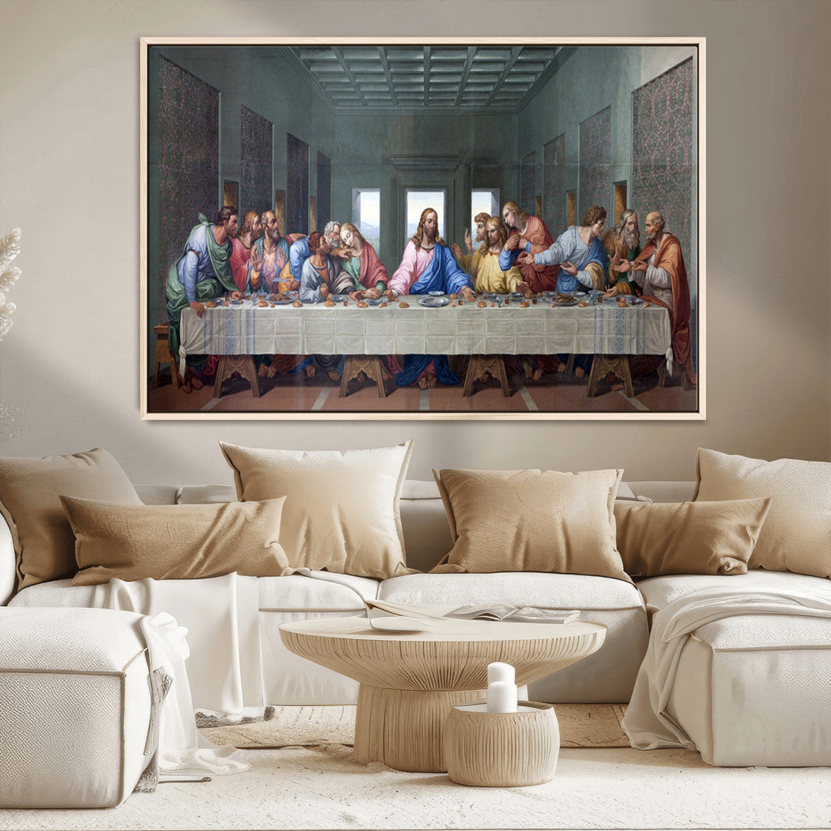 The Last Supper Multi Panel Canvas Wall Art