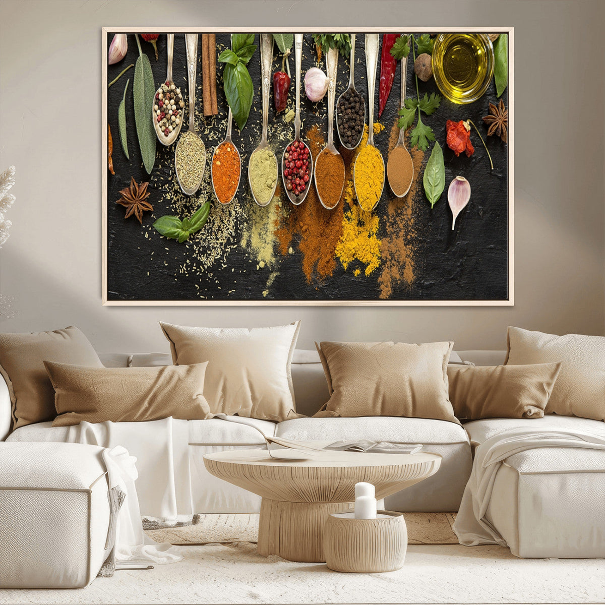 Spices Wall Art Canvas Print