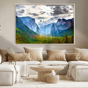 Yosemite National Park El Capitan Landscape Wall Art,