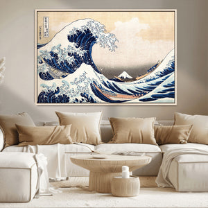 Hokusai: The Breaking Wave off Kanagawa Canvas Print