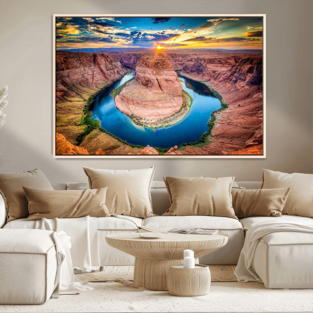 Sunset on the Horseshoe Bend Grand Canyon, Horseshoe Bend