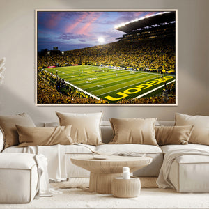 University of Oregon Ducks Football Team Print - Eugene