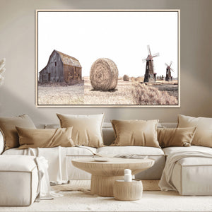 Farm Prints Set, Set of 3 Farmhouse Wall Art, Country House