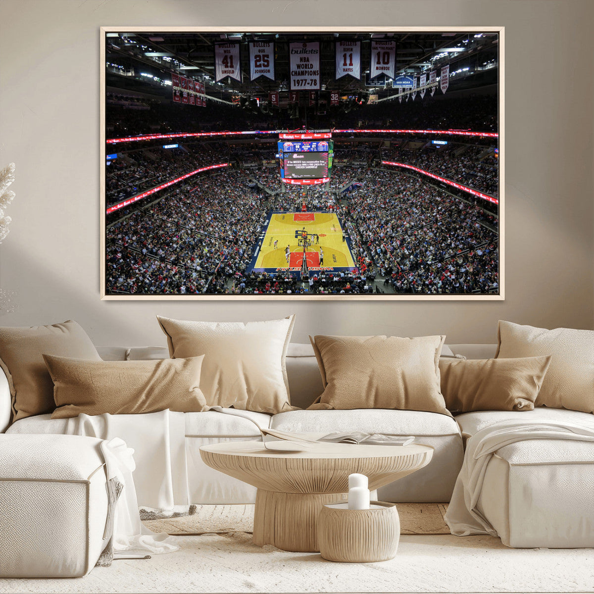 Capital One Arena Stadium Wall Art | Canvas Print | Ready to