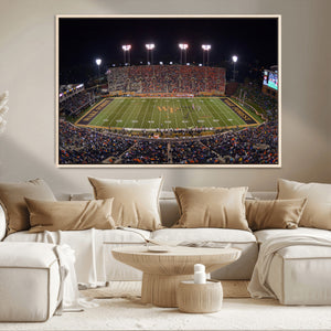 Demon Deacons Print Canvas, Football Team Print -