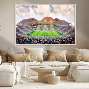 Brigham Young University Cougars Football Team Print - Provo
