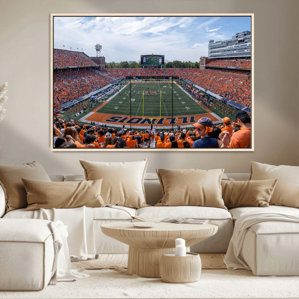 University of Illinois Fighting Illini Football Team Print