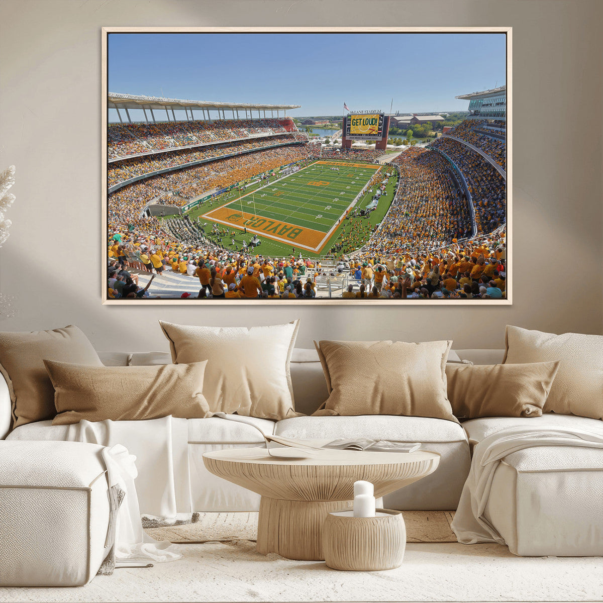 Baylor University Bears Football Team Print - Waco McLane