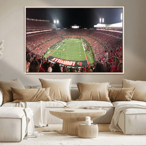 University of Louisville Cardinals Football Team Print -