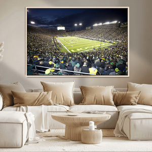 University of Oregon Ducks Football Team Print - Eugene