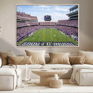 TCU Horned Frogs Football Team Print - Fort Worth Amon G.
