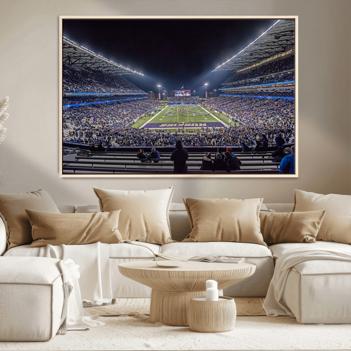 The University of Washington Huskies Football Team Print -