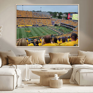Puskar Stadium Canvas Print Wall Art - Morgantown Print -