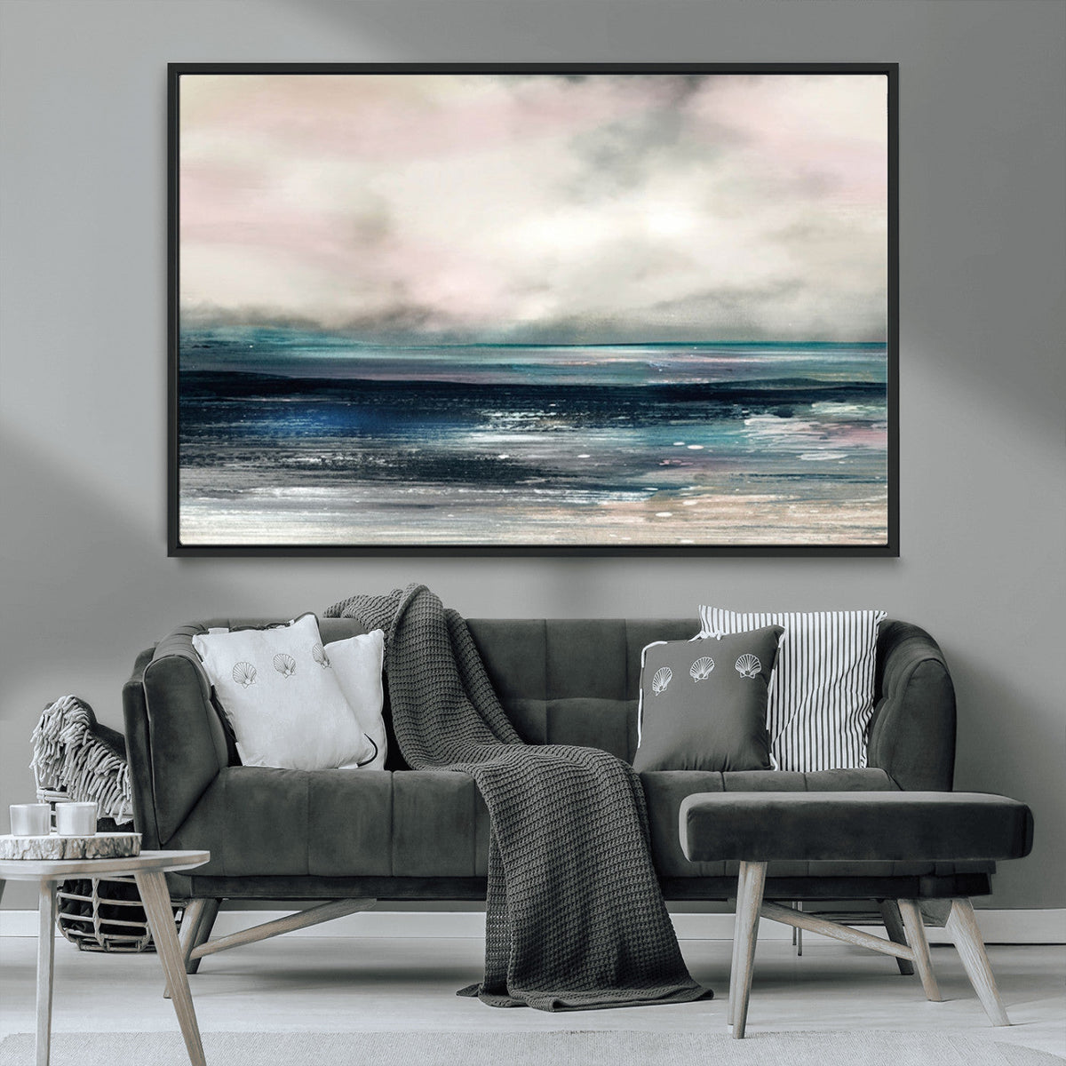 Contemporary Abstract Wall Art Canvas Print