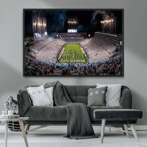 Penn Stadium Football Wall Art Canvas Print, Pennsylvania