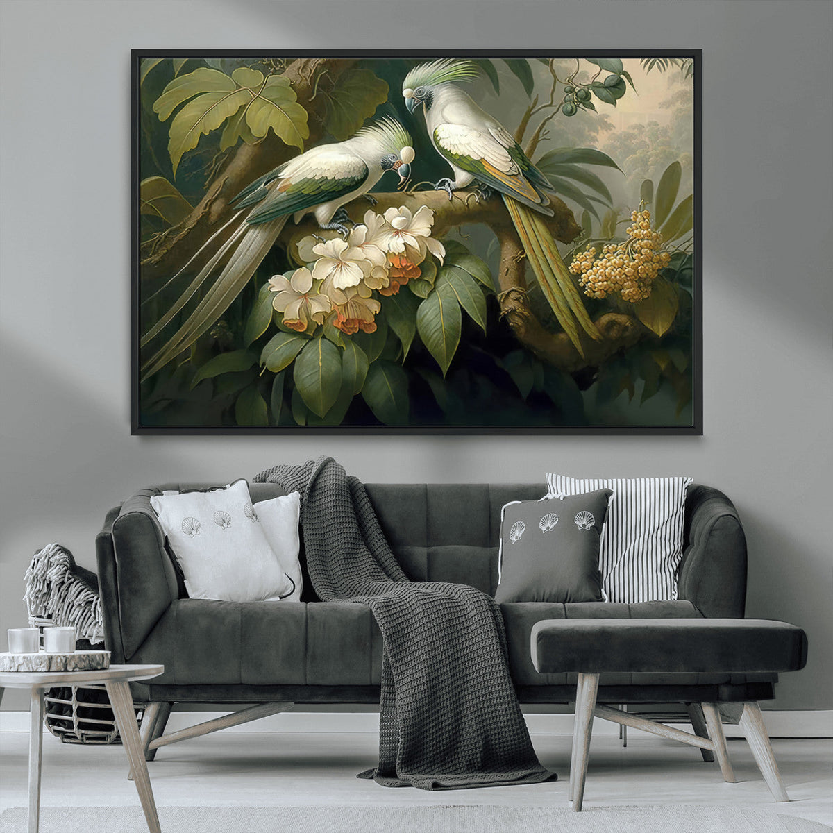 Tropical Paradise Print Wall Art Stunning Artwork of a
