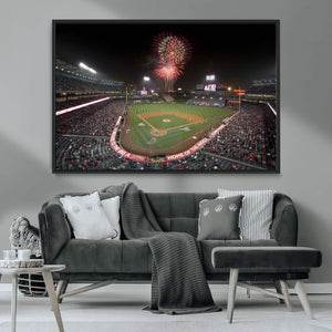 Fireworks at Angel Stadium – Los Angeles Angels Canvas