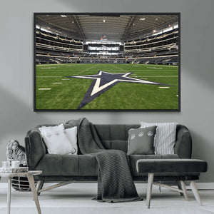 Dallas Cowboys Football Team Print - Arlington AT&T Stadium