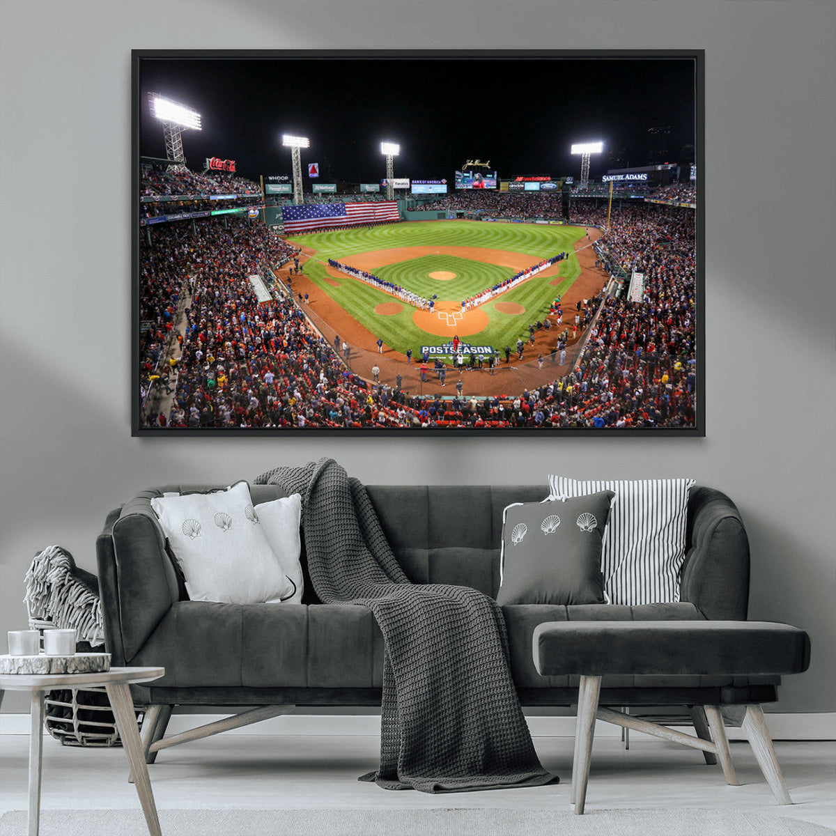 Fenway Park Wall Art Canvas Print | Large Baseball Stadium
