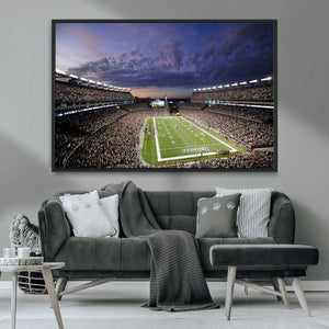 New England Patriots Football Team Print - Foxborough