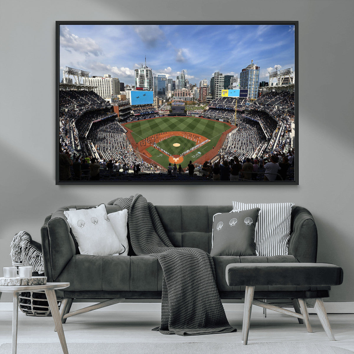 San Diego Padres Baseball Team Print - Petco Park Stadium