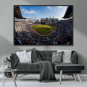 Truist Park Stadium Canvas Wall Art - Atlanta Braves Game
