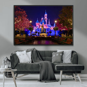Castle Large Wall Art Disney Magic Kingdom Kids Room Decor -