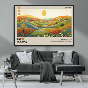 Yayoi Kusama Wall Art Print – Yayoi Kusama Wabi Sabi