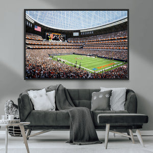 Chicago Bears Soldiers Field Wall Art Canvas Print – Framed