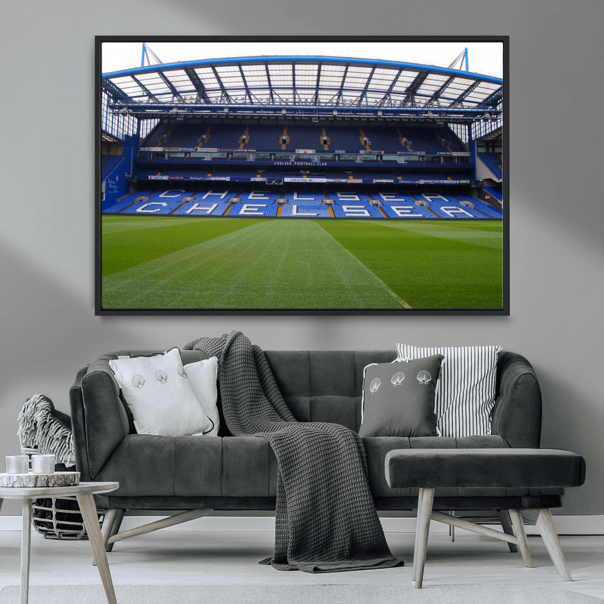 Stamford Bridge Chelsea Football Stadium Canvas Wall Art