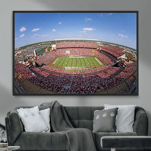 William Brice Stadium Wall Art Canvas Print – Stadium Crowd