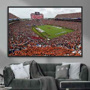 Jordan-Hare Stadium Wall Art Canvas Print, College Sports